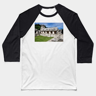 Mexique - Palenque, site Maya Baseball T-Shirt